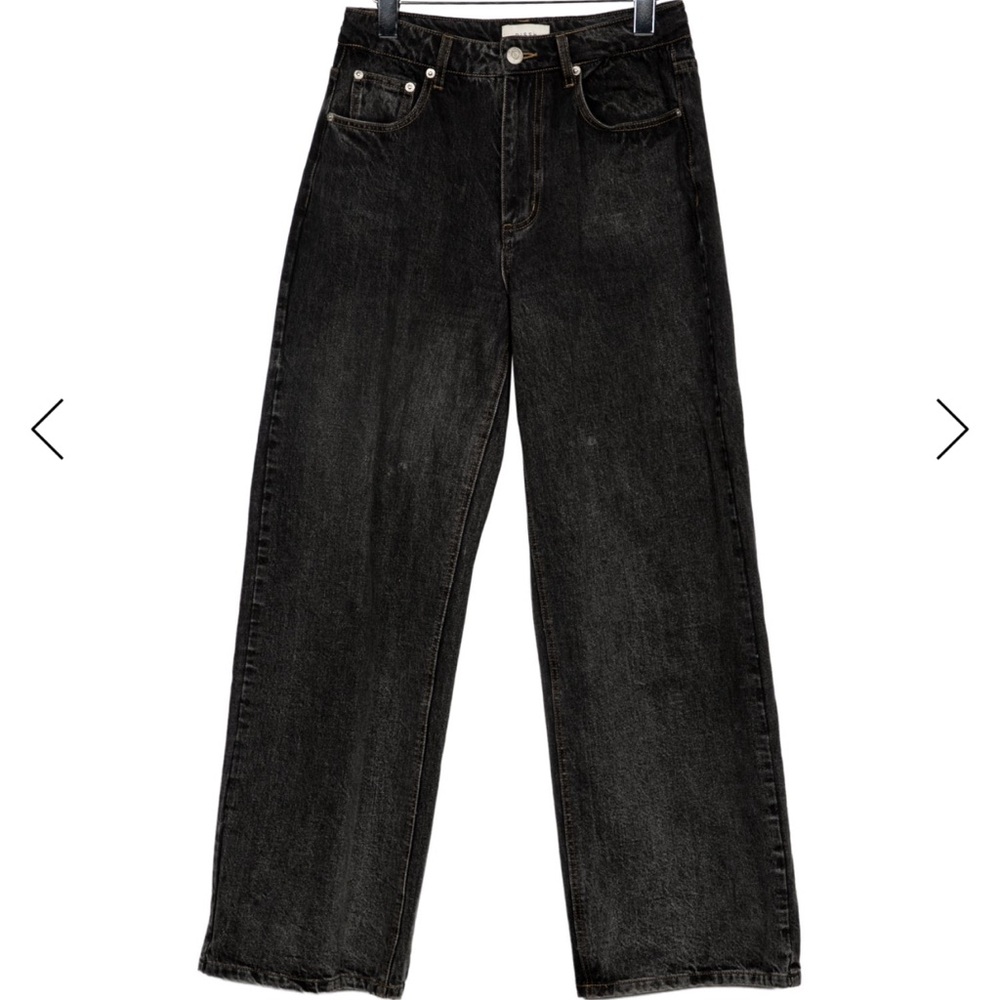 DISSH Black Wide Leg Flare Jeans